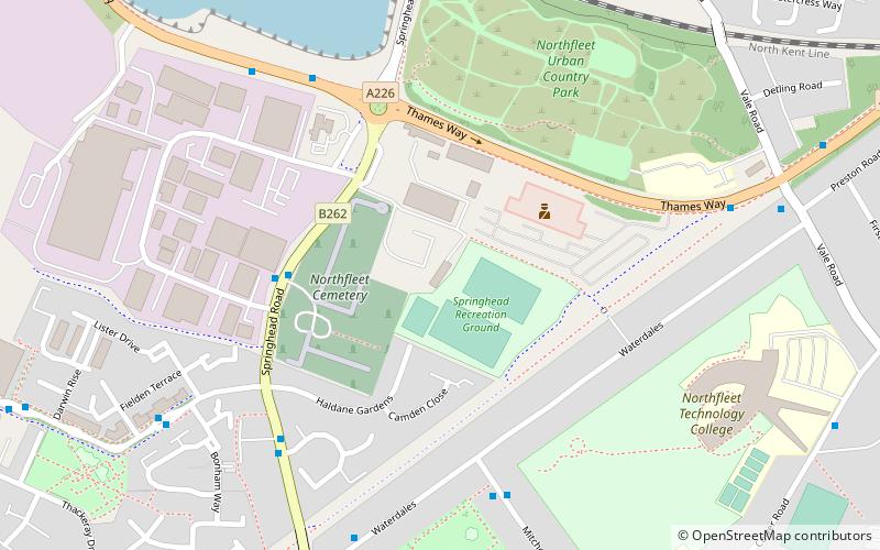 Royal Naval Association Gravesend Branch location map