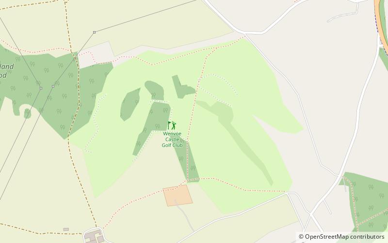 Wenvoe Castle Golf Club location map