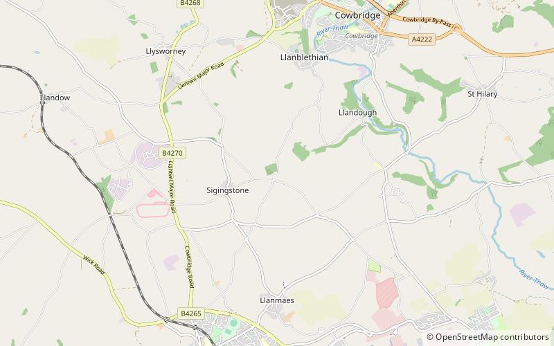 Llanmihangel Place location map