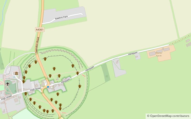 Stonehenge, Avebury et sites associés location map
