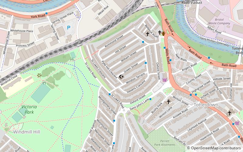 Bristol Jamia Mosque location map