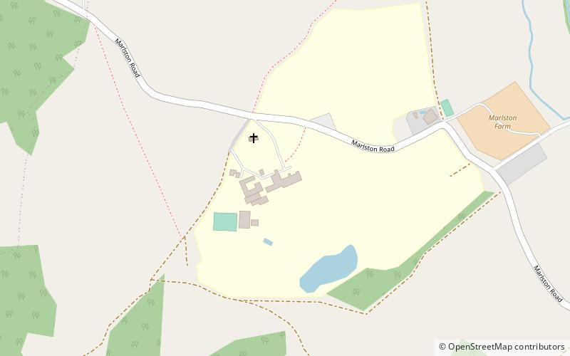Brockhurst and Marlston House School location map