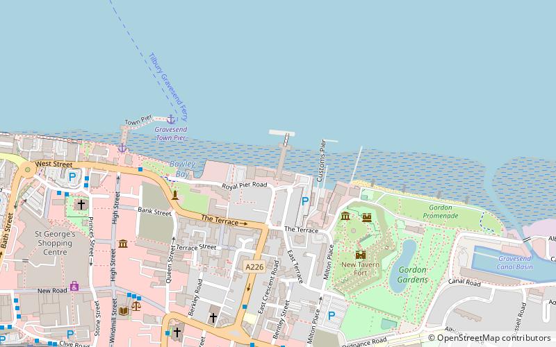 gravesend lifeboat station location map