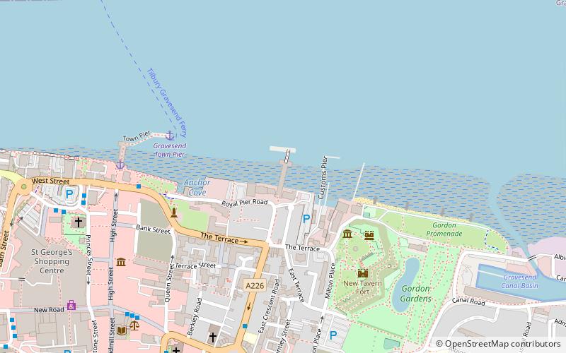Royal Terrace Pier location map