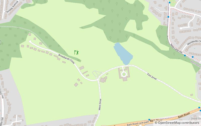 Calcot Park location map