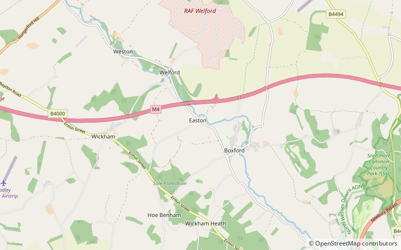 Easton Farm Meadow location map