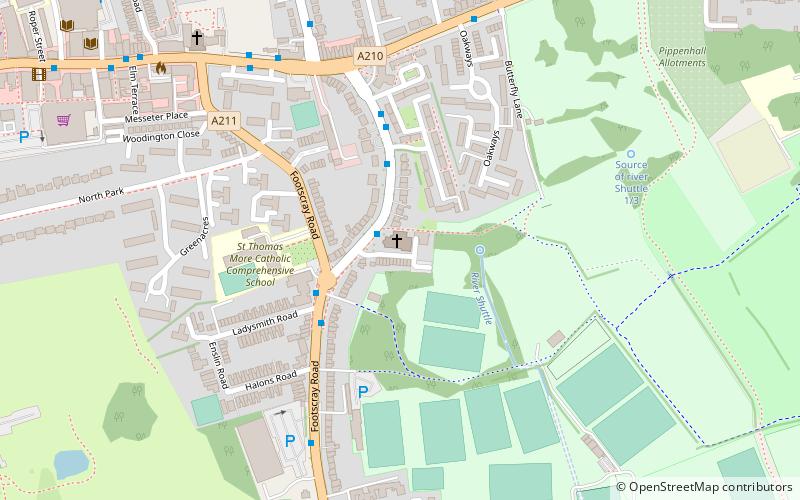 Holy Trinity Eltham location map