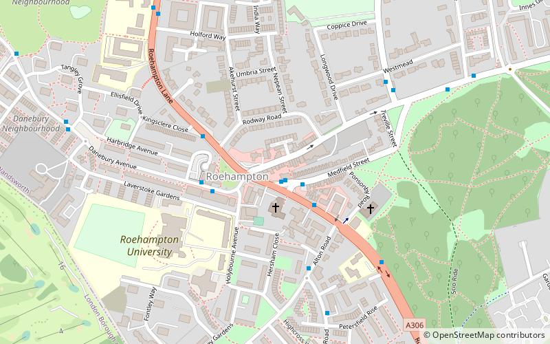 Montague Arms location map