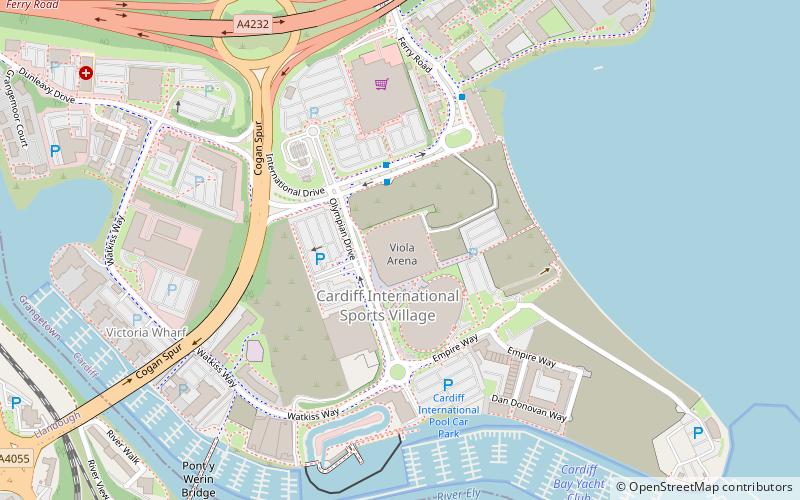 Ice Arena Wales location map