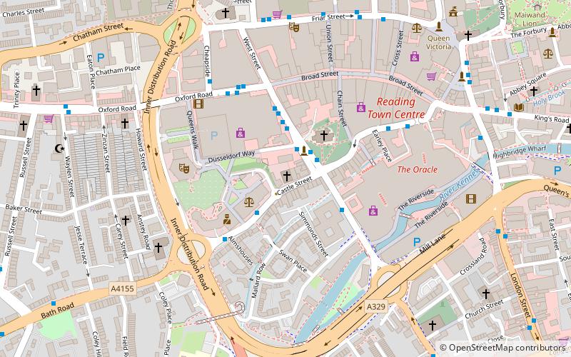 St Mary's Church location map