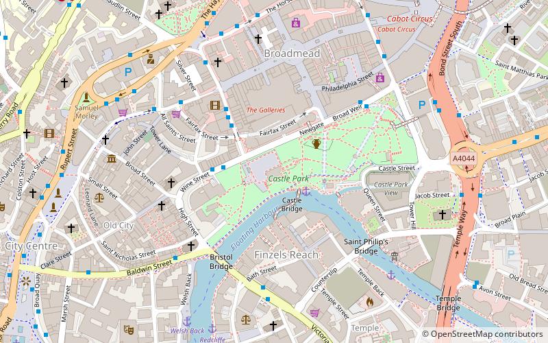 St Peter's Church location map