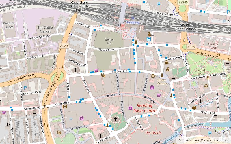 Friar Street location map