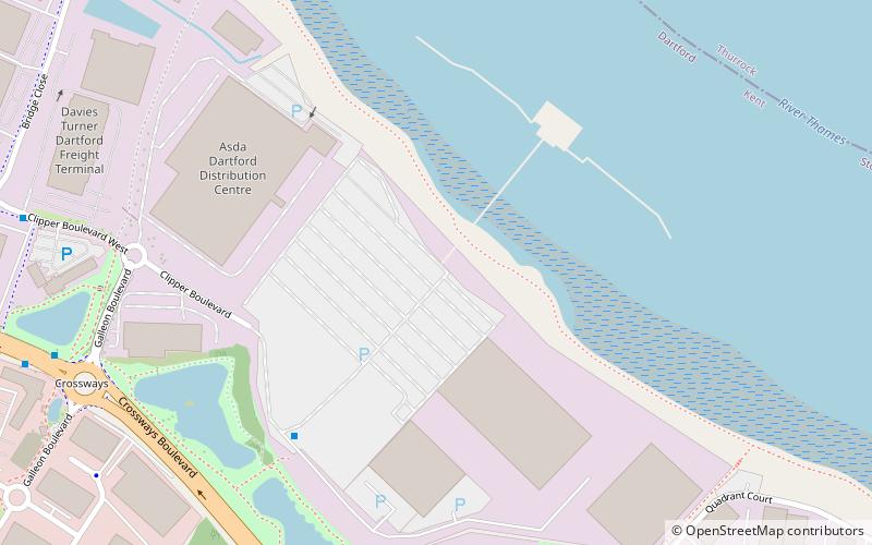 Thames Europort location map