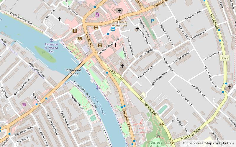 The Victoria Inn location map