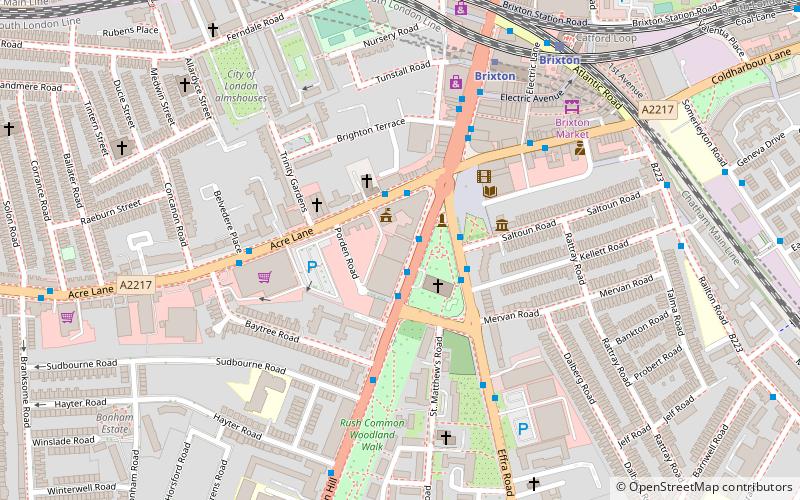 Electric Brixton location map