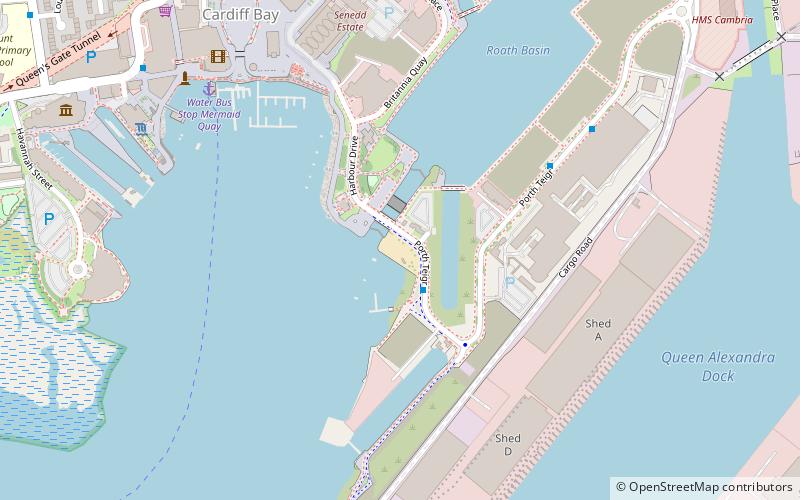 Porth Teigr location map