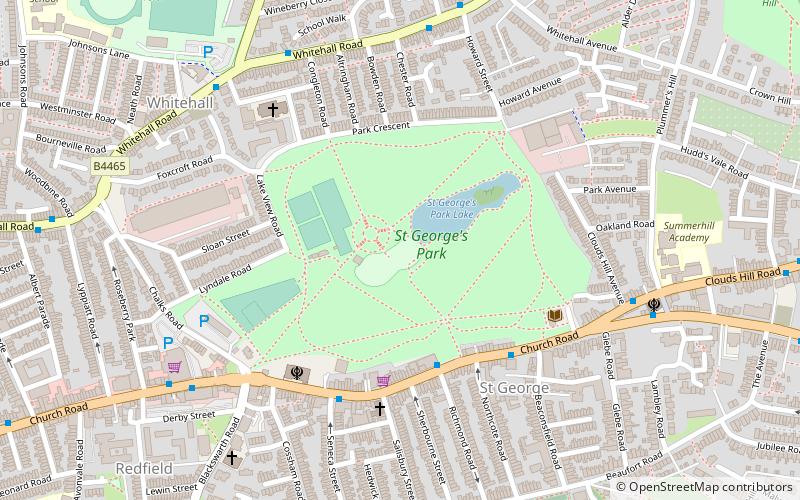 St George's Park location map