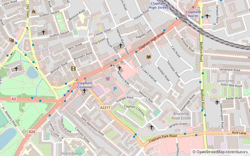 studio voltaire london location map