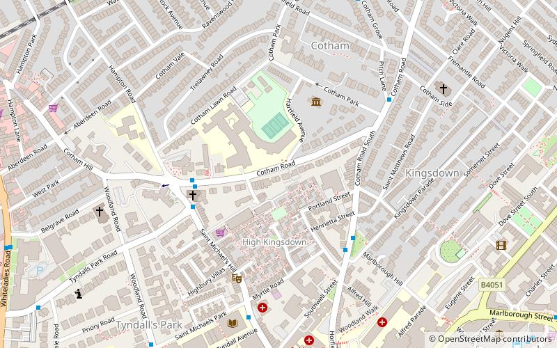 Cotham Church location map