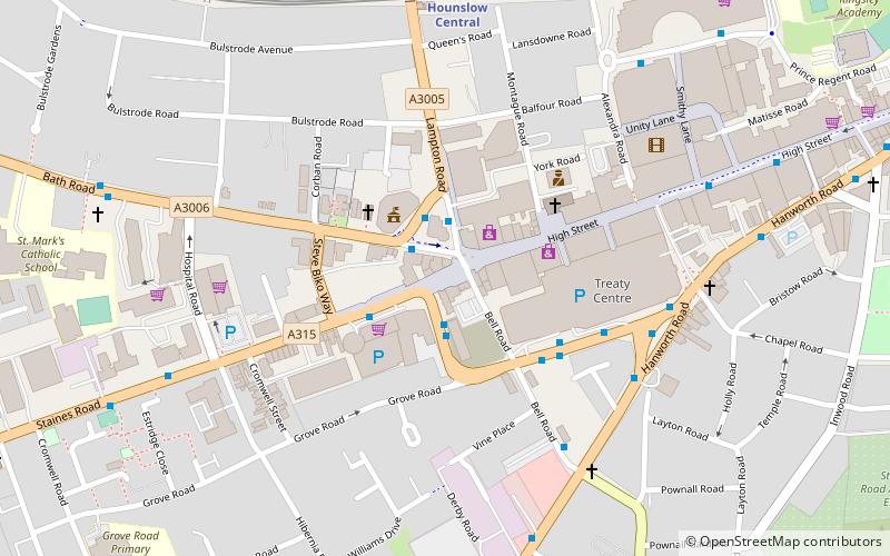 Bell Square location map