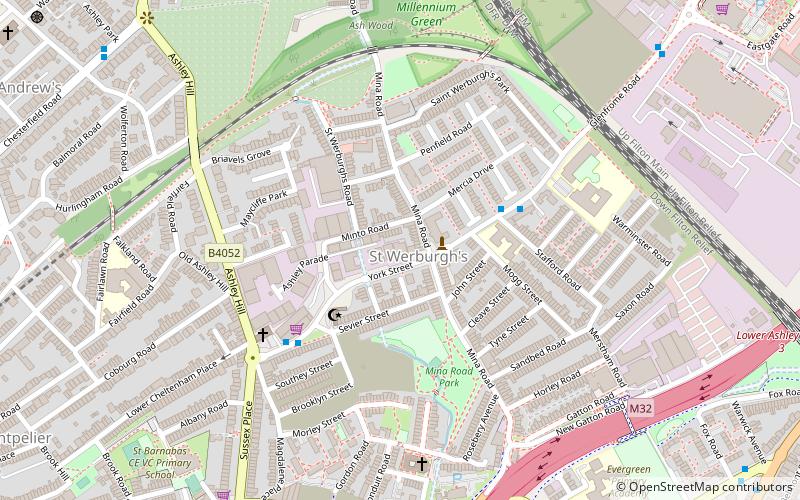 St Werburghs location map