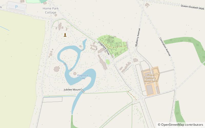 Frogmore House location map