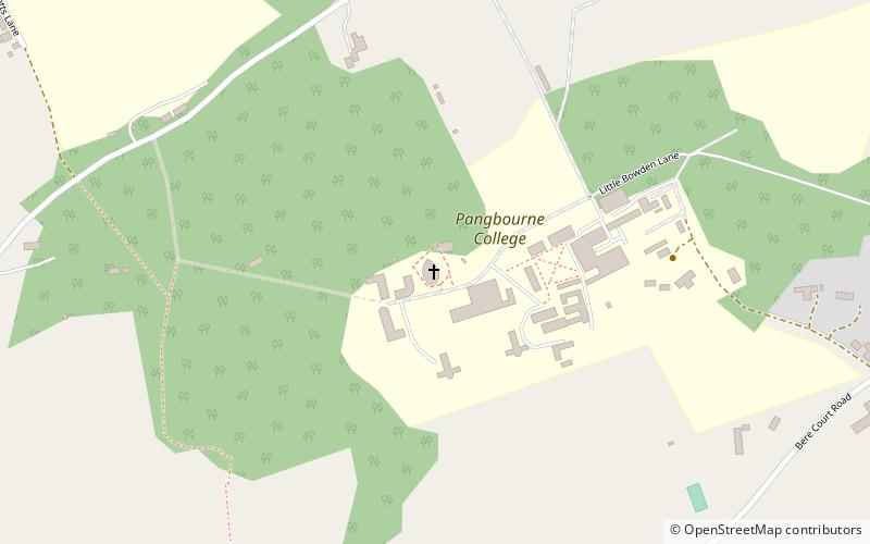 Pangbourne College location map