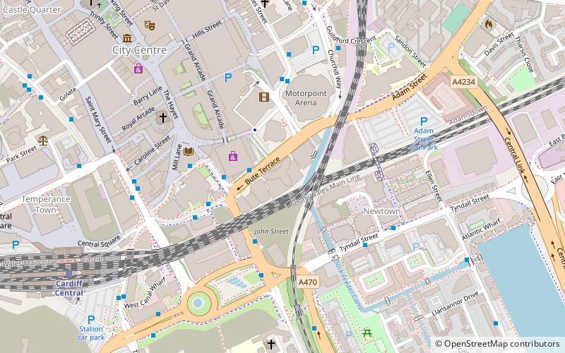 Altolusso location map