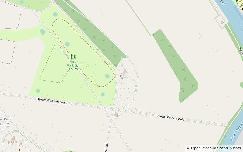 adelaide cottage windsor and eton location map