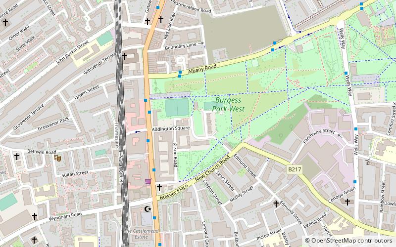 Addington Square location map
