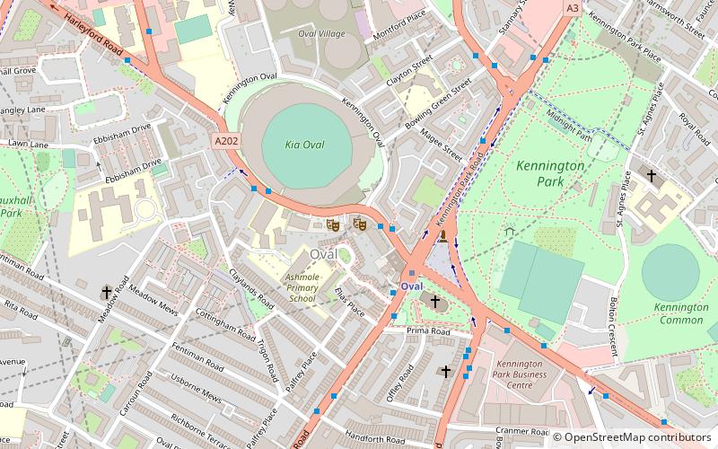 Ovalhouse location map