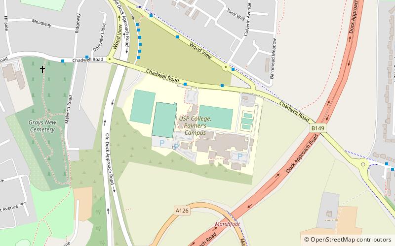 Palmer's College location map