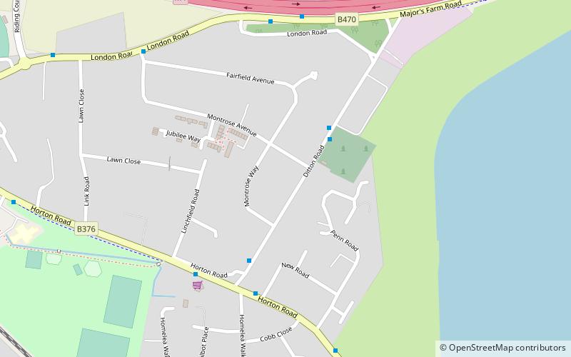 Ditton Park location map