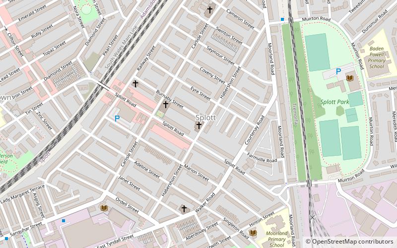 Splott Methodist Church location map