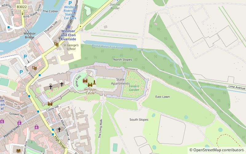 Royal Librarian location map