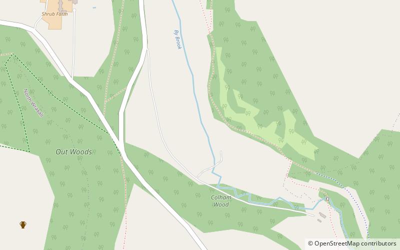 Rack Hill location map