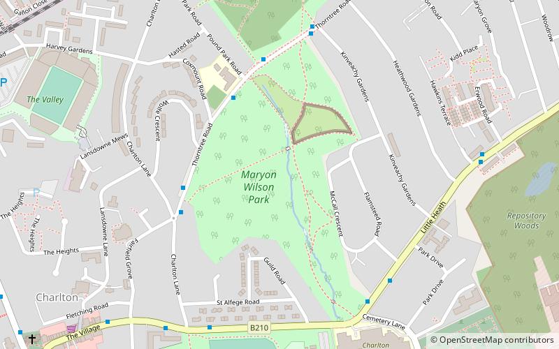 Maryon Wilson Park location map
