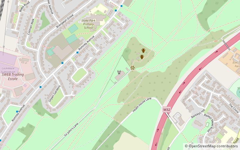 Pur Down BT Tower location map