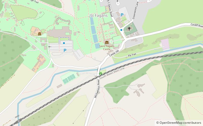 Valeways Millennium Heritage Trail location map