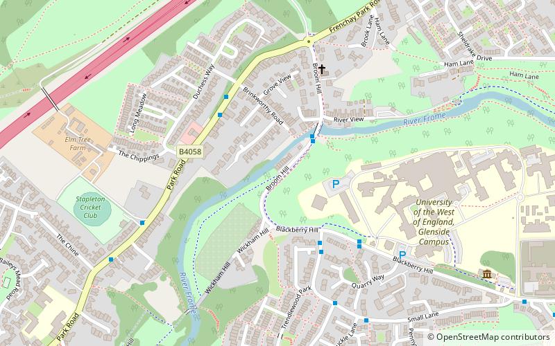 Frome Valley Walkway location map