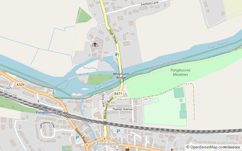 Whitchurch Bridge location map
