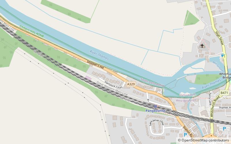 Pangbourne College Boat Club location map