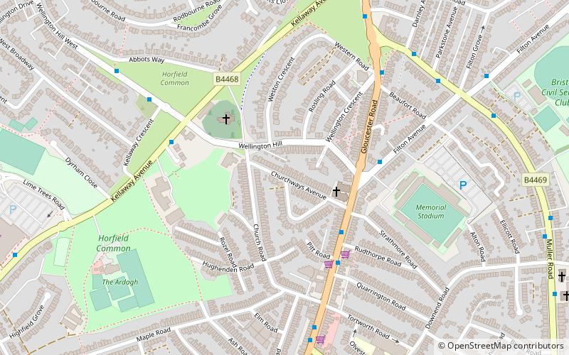 Church of the Holy Trinity with St Edmund location map