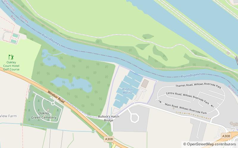 Eton Excelsior Rowing Club location map