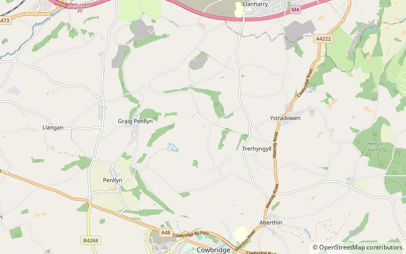 St Senwyr's Church location map