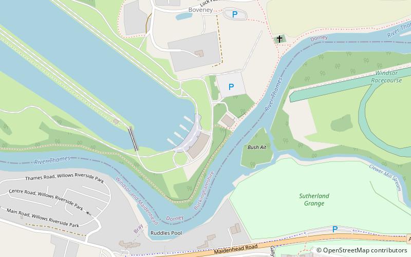 Eton College Boat Club location map