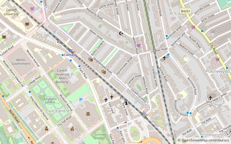 2 Glynrhondda Street location map