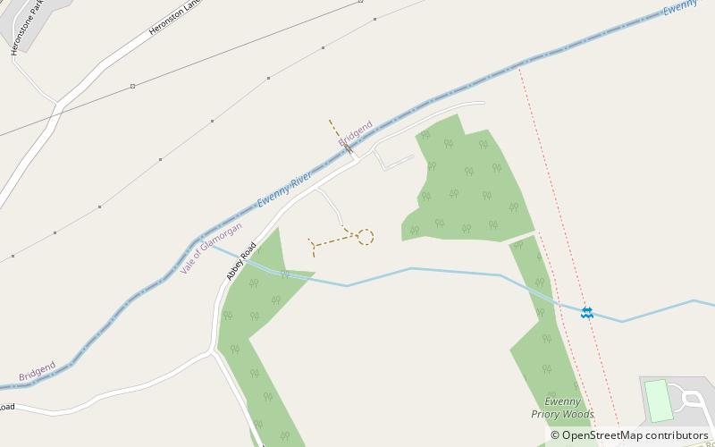 Ewenny Priory House location map