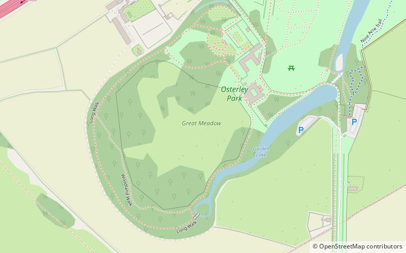 Osterley location map