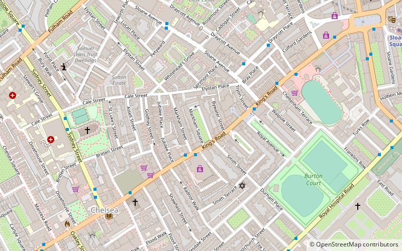 Markham Square location map